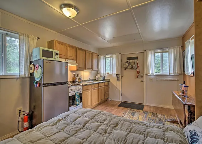 Inviting Alyeska Studio 1 Block To Ski Lifts