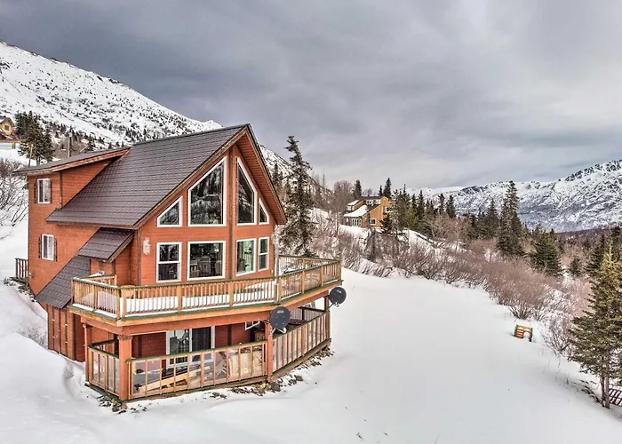 Stunning Alaskan Getaway With River And Mtn Views